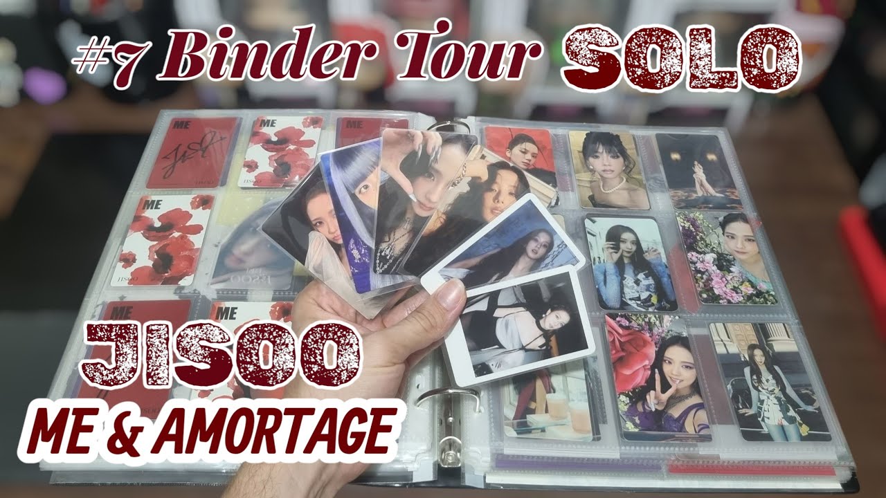 #7 Blackpink Binder Tour Solo [JISOO]