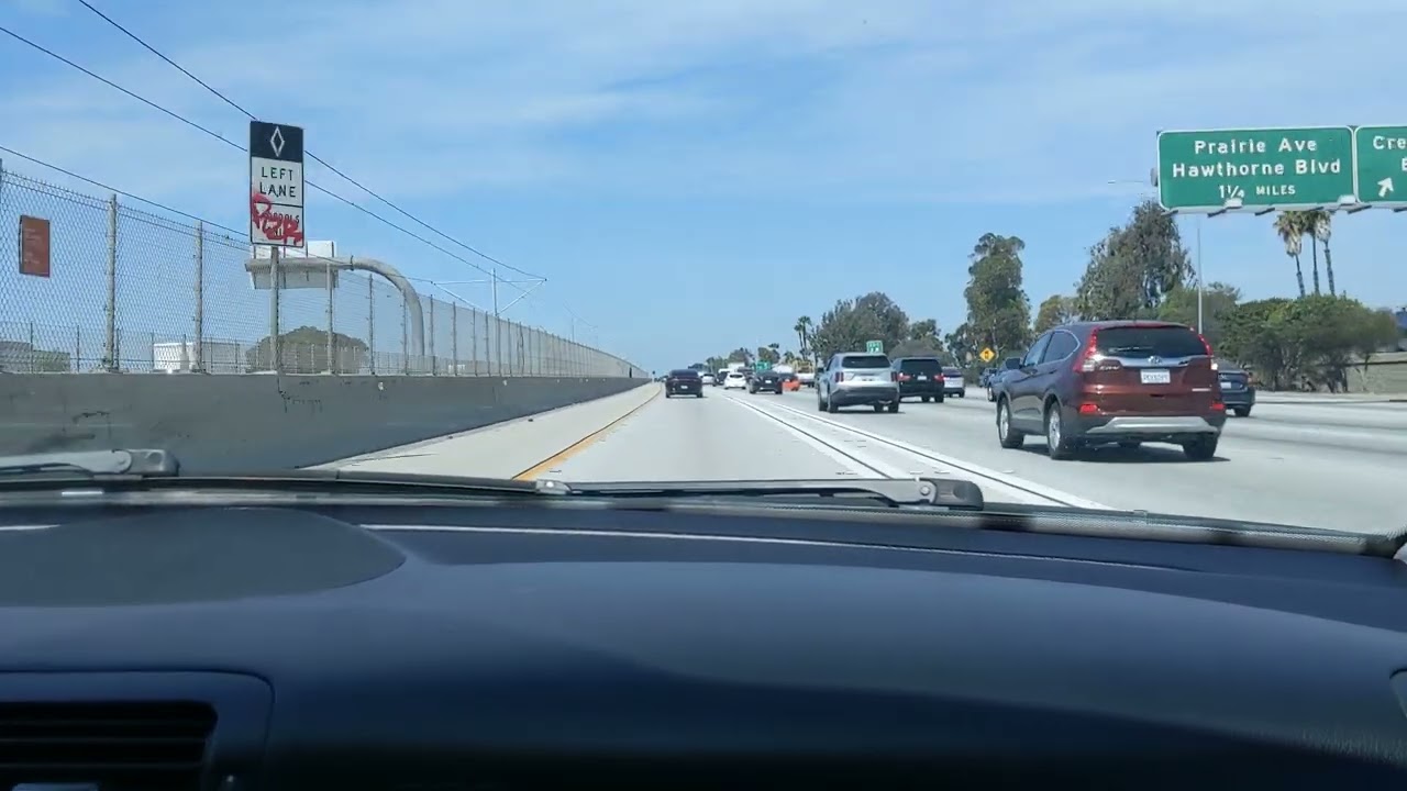I-105 West Concrete Bridge Noises