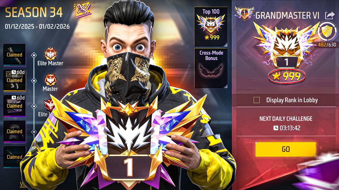 Playing 100 hrs for CS-Rank GRANDMASTER!