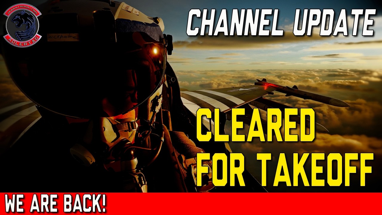After 4 Months Grounded...We're Cleared for Takeoff | Channel Update
