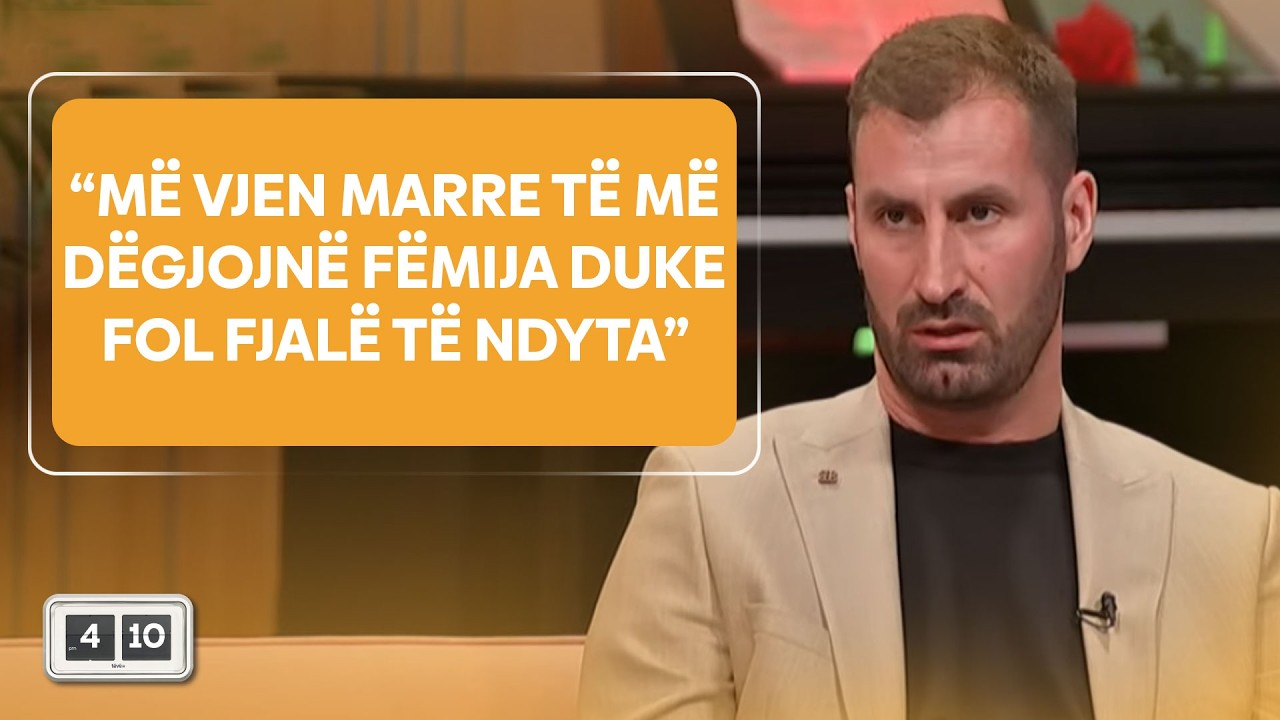 “Më vjen marre të më dëgjojnë fëmija duke fol fjalë të ndyta” - Shkëlqim Rrustemi