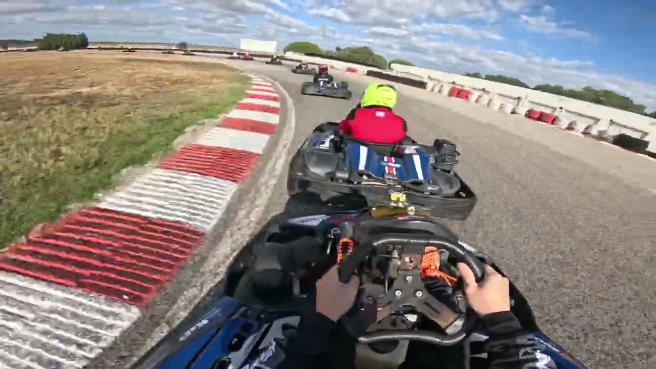 Busy Race with 180 spin at KIP