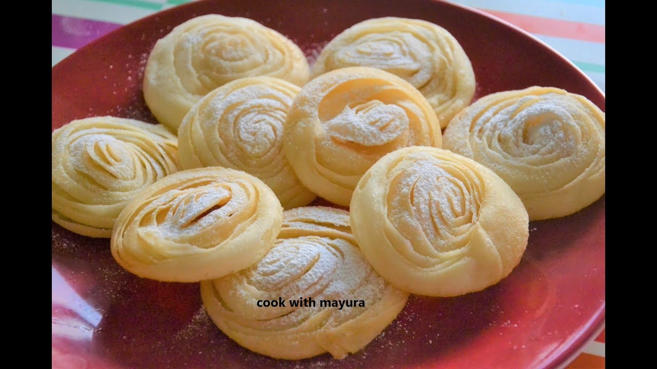 चिरोटे | Chirote | How to make chirote | Diwali faral recipe