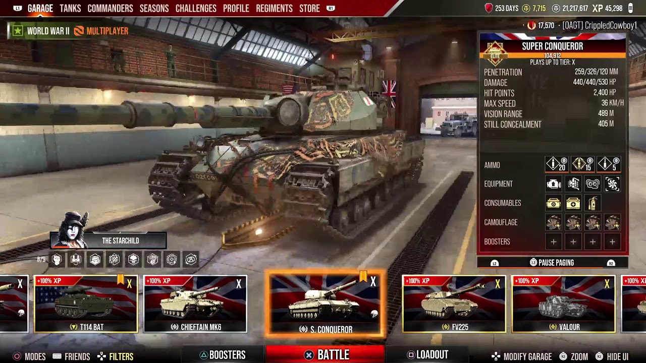 World of Tanks: Live at 12-Dead by 5 past with the CrippledCowboy