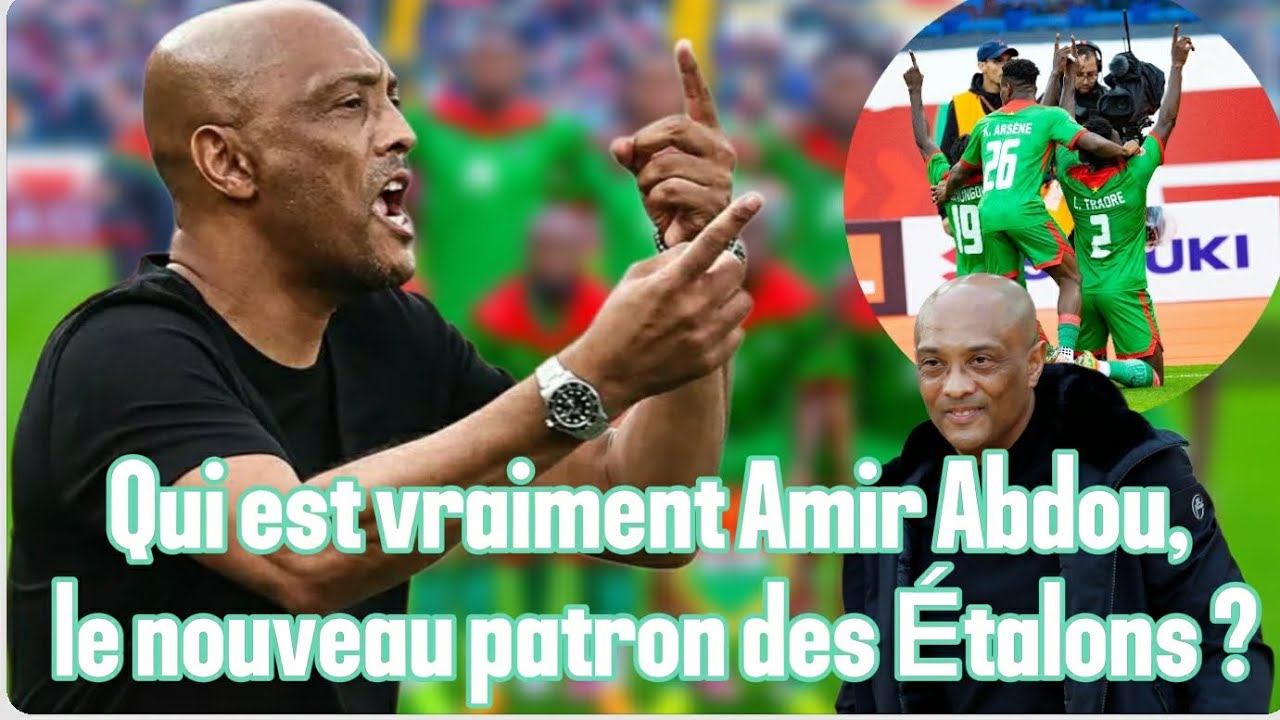 Qui est vraiment Amir Abdou, le nouveau patron des Étalons ?