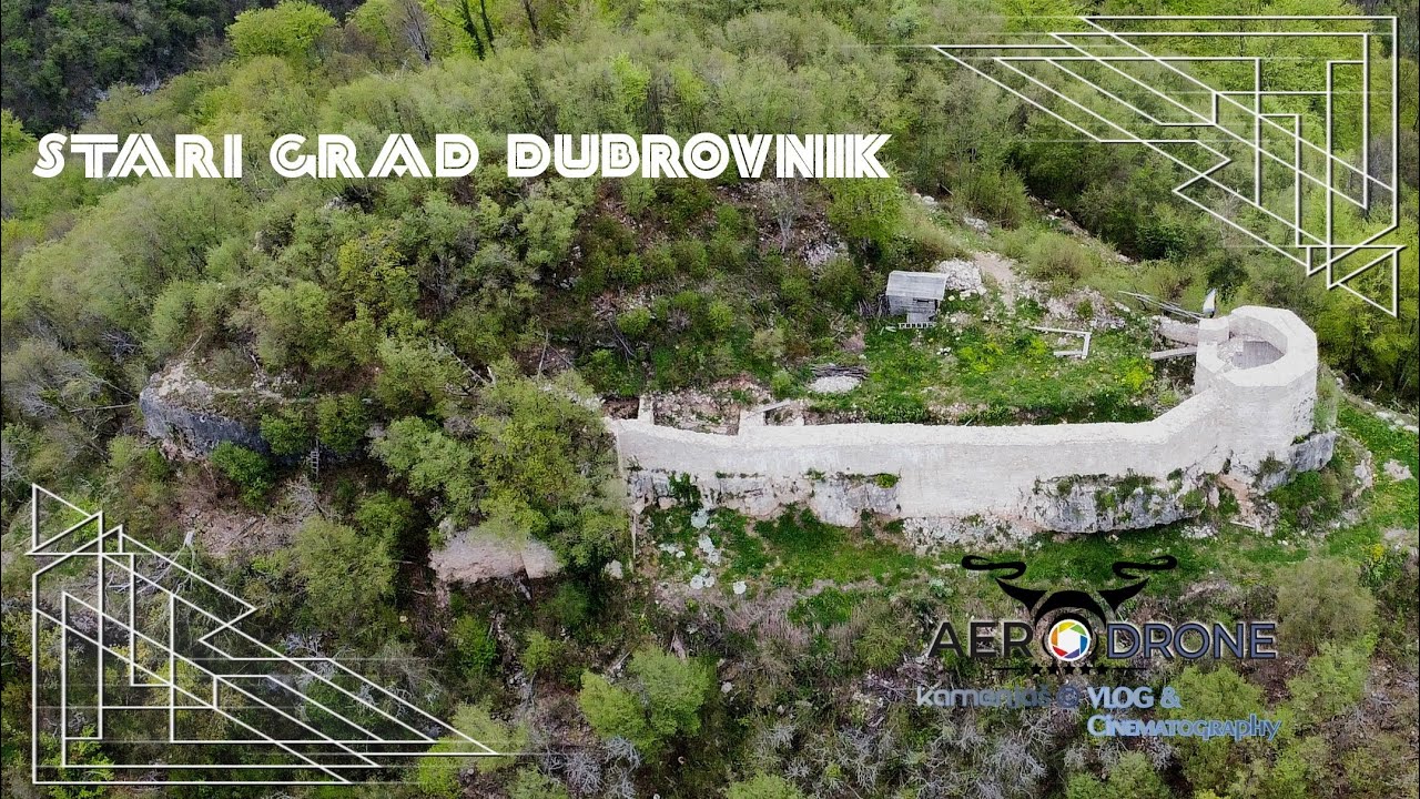 STARI GRAD DUBROVNIK - Kanjon rijeke Misoče - Općina Ilijaš #djimini2 #dronecinematography