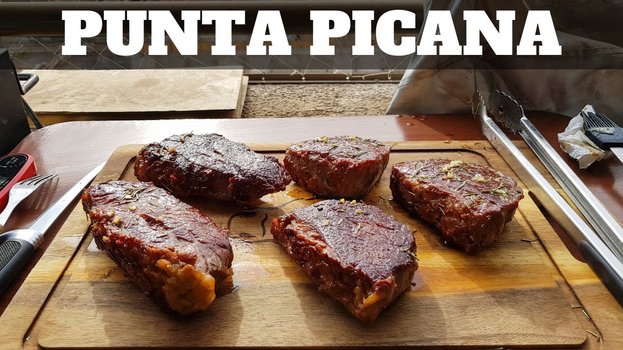BIFES de PUNTA PICANA a la PARRILLA a gas [COLITA de CUADRIL] [TRITIP STEAKS] | William Priets