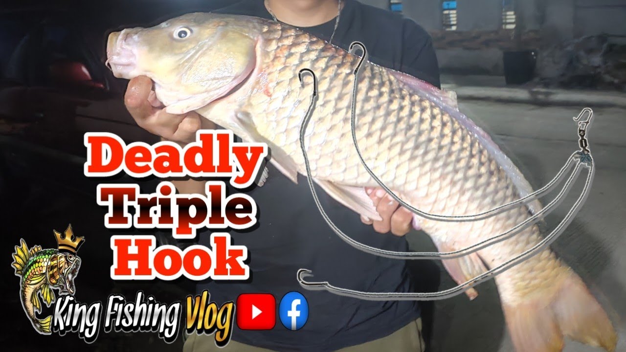Carp Fishing Philippines | 3 Line Hook Rig Set up