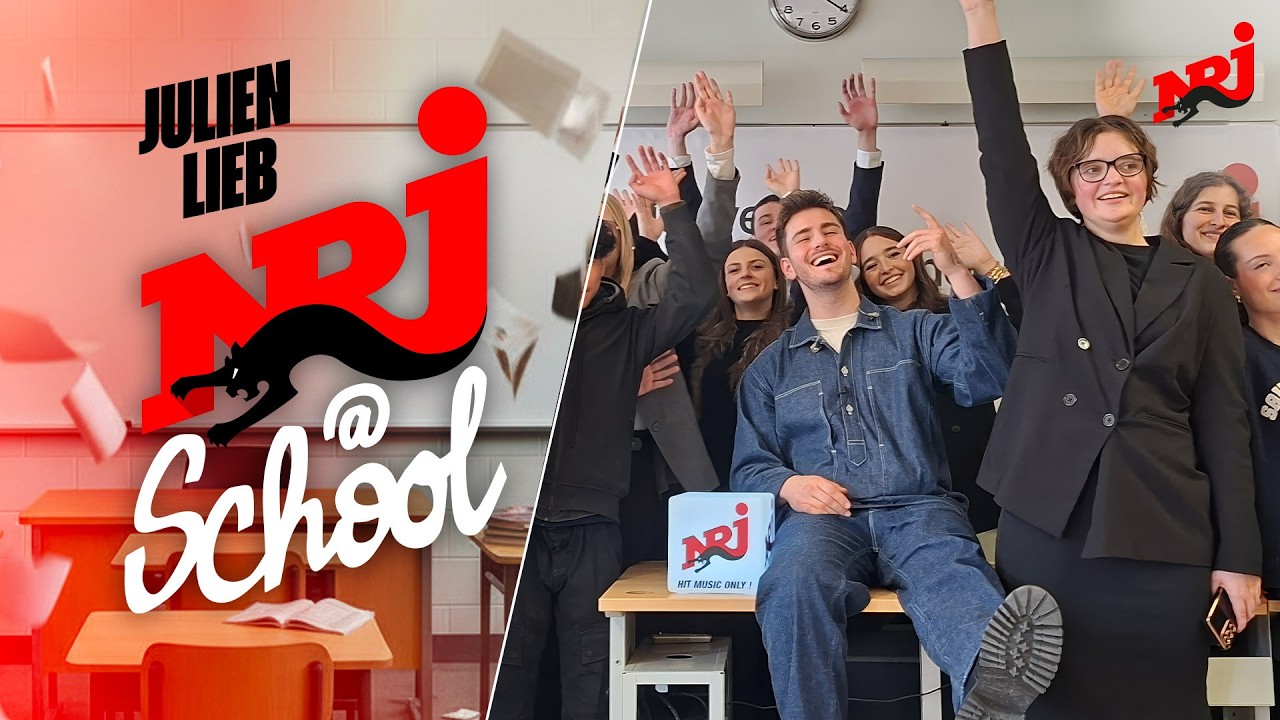NRJ @School de Julien Lieb : découvrez son showcase privé dans un lycée à Reims.