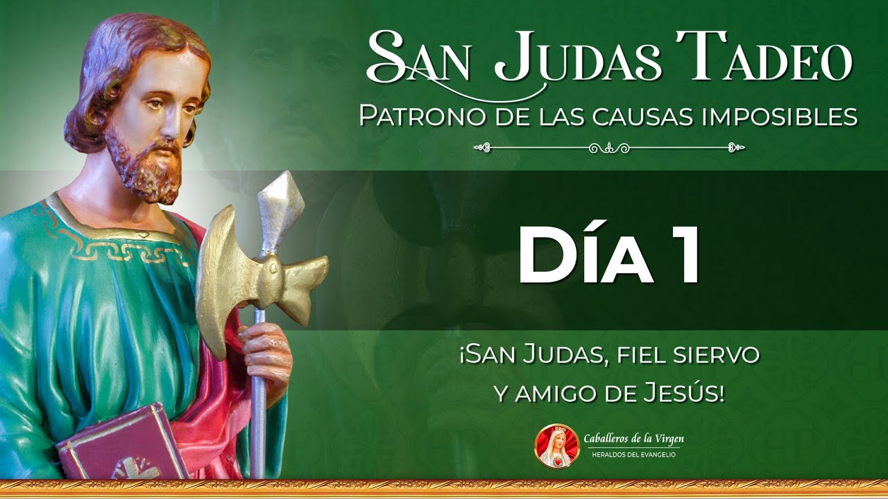 Novena a San Judas Tadeo 🕯 Día 1 🕯 | Padre Ricardo Hucke  #novena #oracion