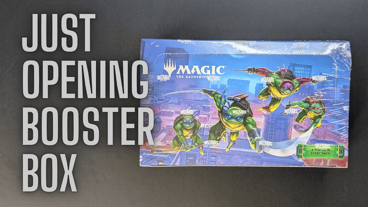 MTG Teenage Mutant Ninja Turtles Play Booster Box Opening | Full ASMR Unboxing