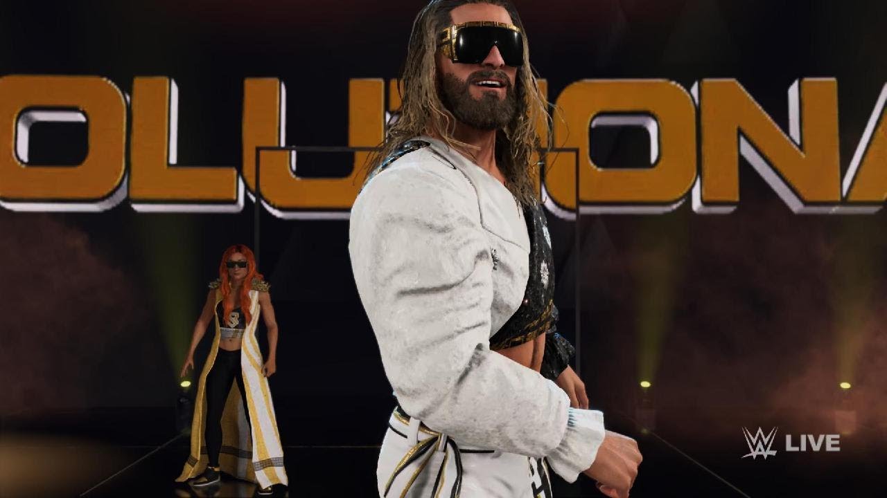 WWE 2K25 CM Punk vs Seth Rollins