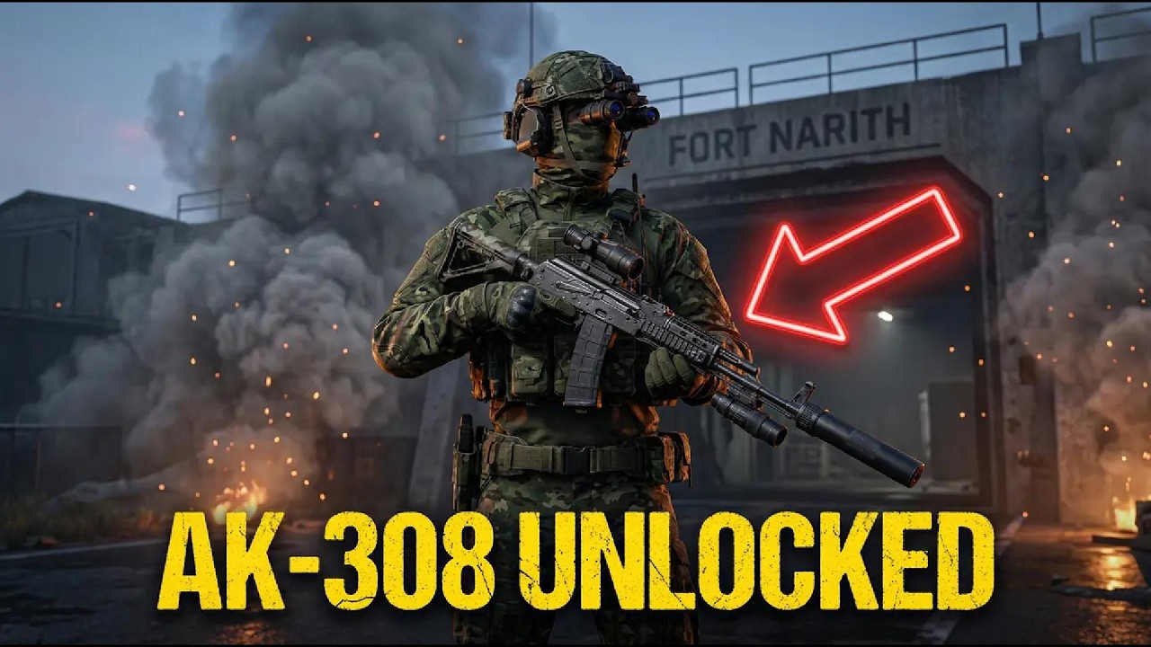 GRAY ZONE WARFARE : O&Ugrave; TROUVER LA AK-308 ? (GUIDE FORT NARITH)