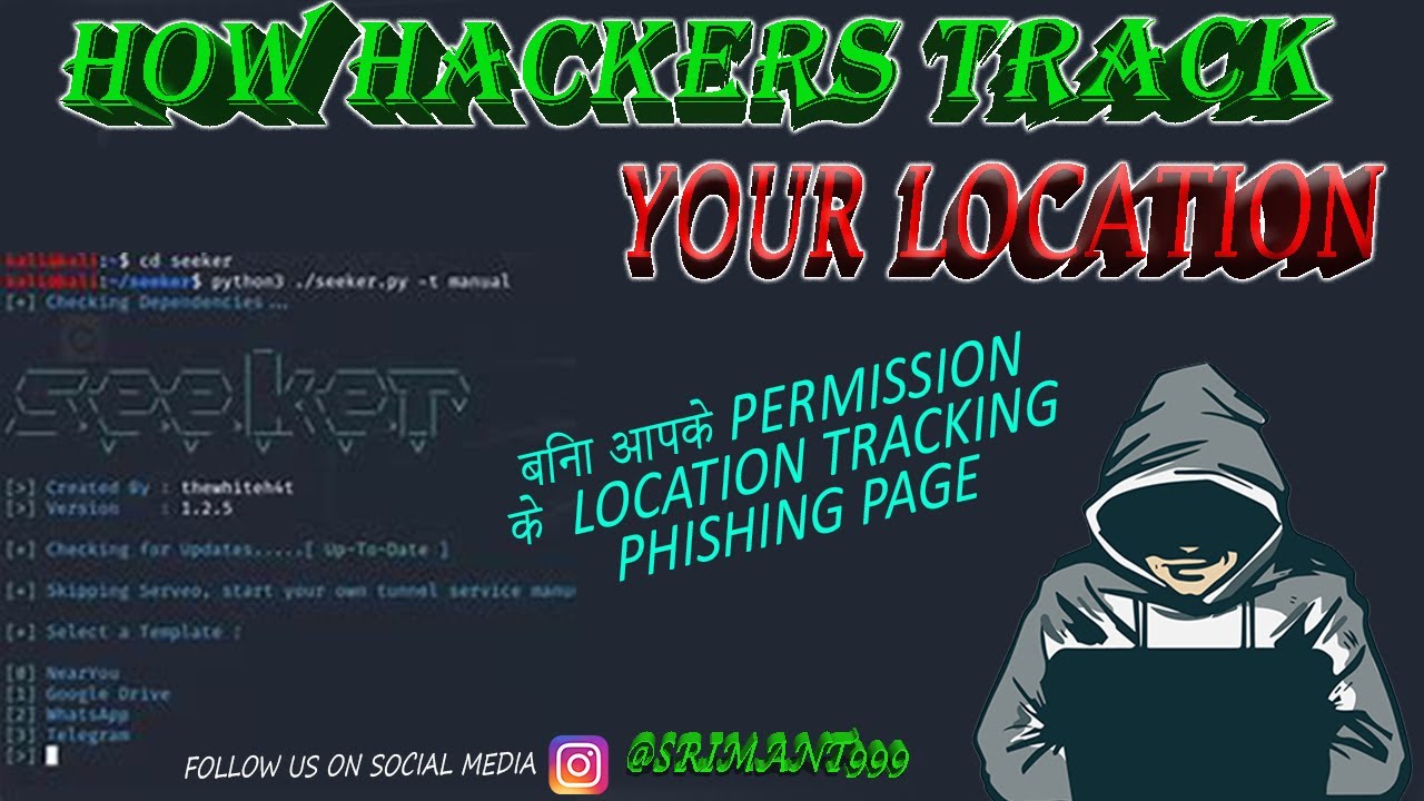 How Hackers Track your Live location🗺️ | Without your permission | #Seeker #misterhacker