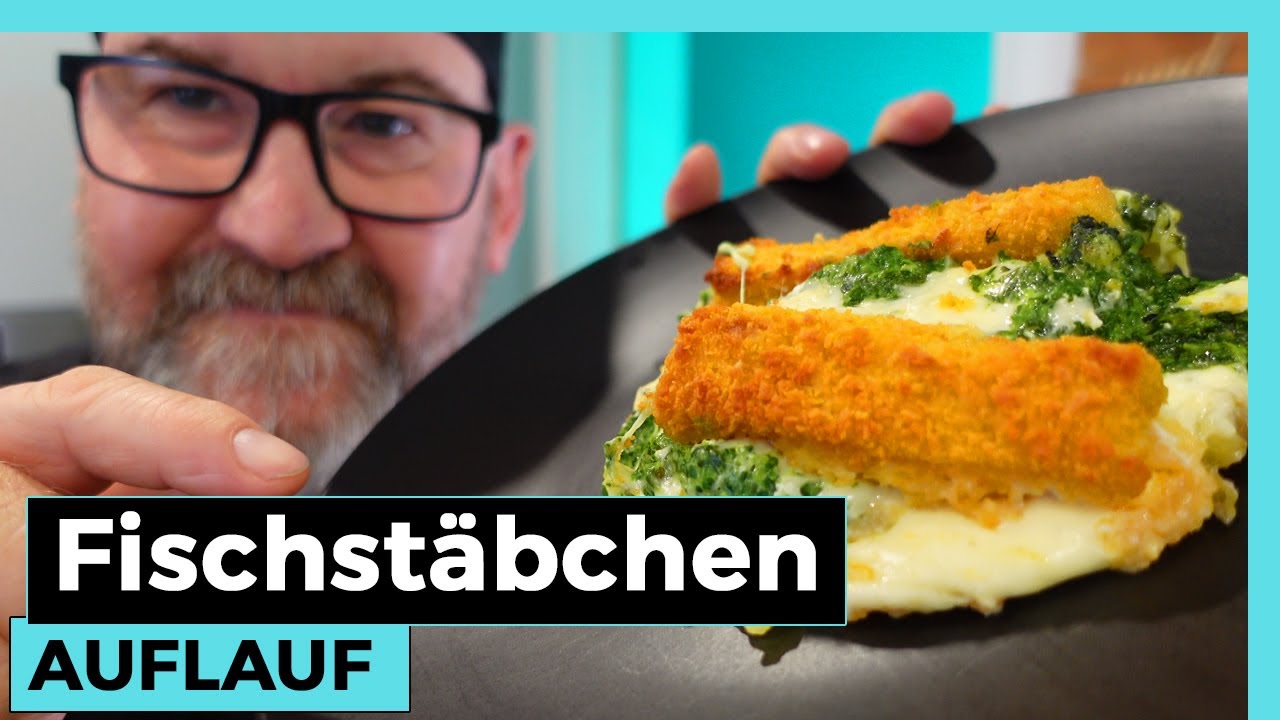Fischstäbchenauflauf 🐟 ganz einfach und für GROSS und KLEIN