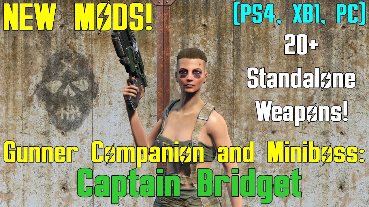 Fallout 4: New Mods - Companion & Miniboss (PS4, XB1, PC)