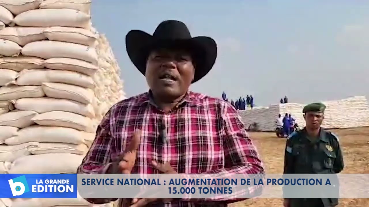Service National: Augmentation de la production à 15000 tonnes