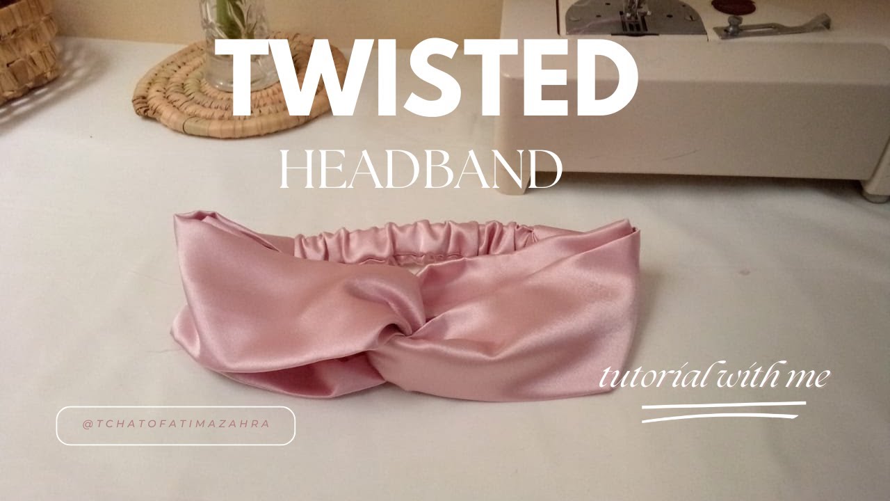 How to Make a Beautiful Twisted Turban Headband Tutorial At Home