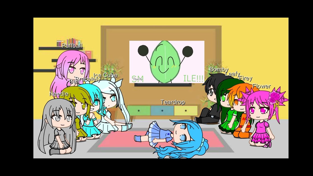 My Top 10 BFDI Characters React To Themselves In Gacha Club