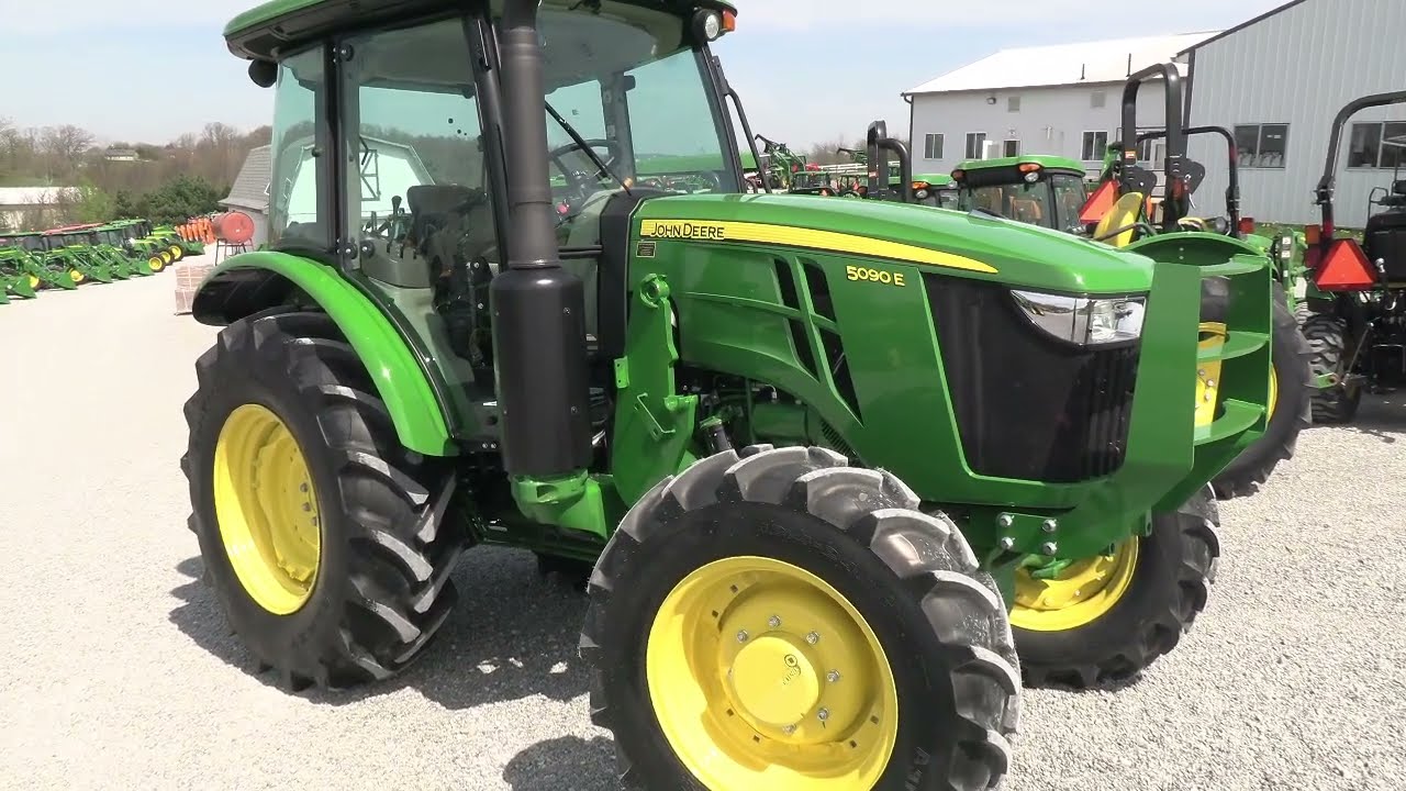 2022 John Deere 5090E Tractor w/ Cab & Loader! LIKE NEW! JD Warranty! For Sale by Mast Tractor Sales