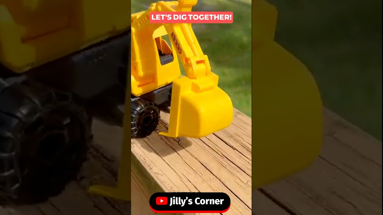 I&rsquo;m an Excavator! 🚜 Dig, Scoop & Dump | Toy Vehicle Fun for Kids | Jilly&rsquo;s Corner Show