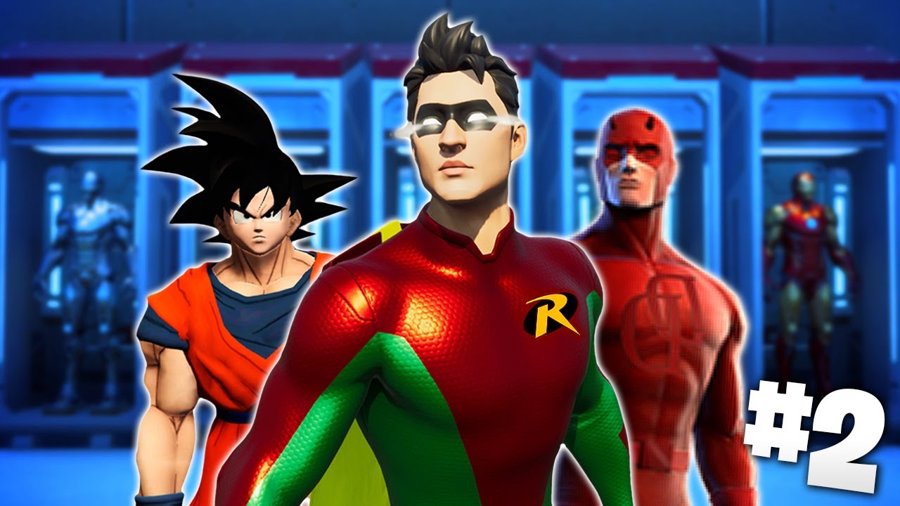 CREANDO SUPER HEROES EN FORTNITE *EPICO* #2 | Blend Freshon