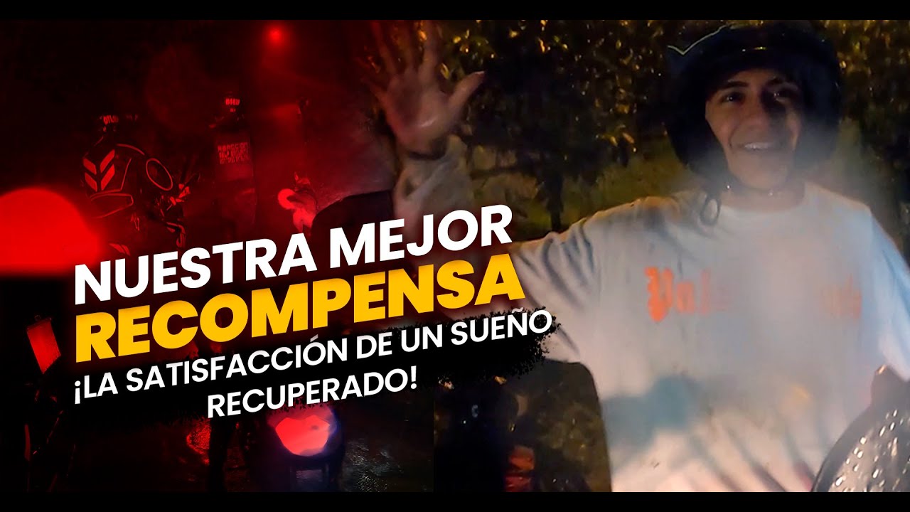 CON LLUVIA, BARRO, SIN POLICÍA Y LA ADRENALINA AL 100% FUIMOS POR ELLA JUNTO AL CLIENTE! #gps