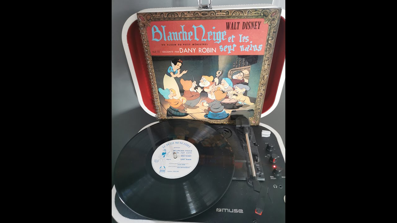 Walt Disney - Blanche Neige - le petit menestrel