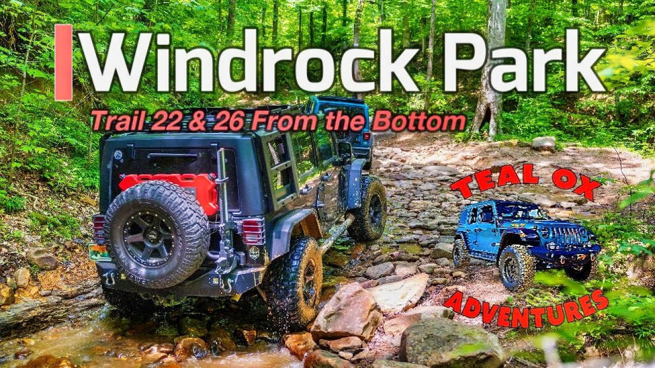 Windrock Trail 22, 26 and 27, a Fun Ride and a Jeep Badge of Honor