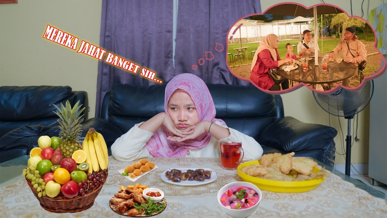 Dinda Ditinggal Buka Puasa Sendirian