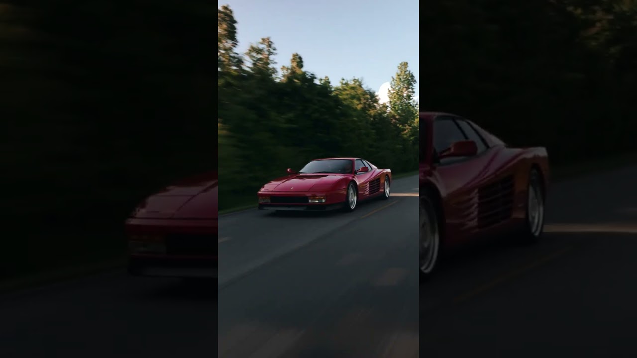 my favorite car EVER! #ferrari #testarossa #shorts