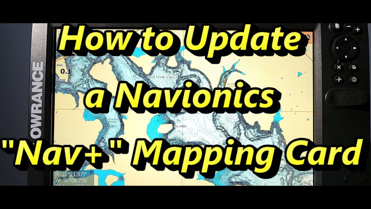 How to Update a Navionics Nav+ card for your Lowrance - Hook2 and Reveal