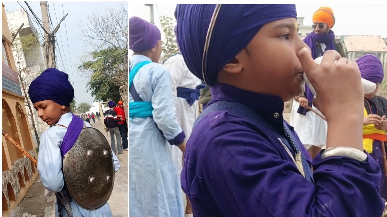 Nagarkirtan te hajri #gatka #noorvlogger #viralvideo