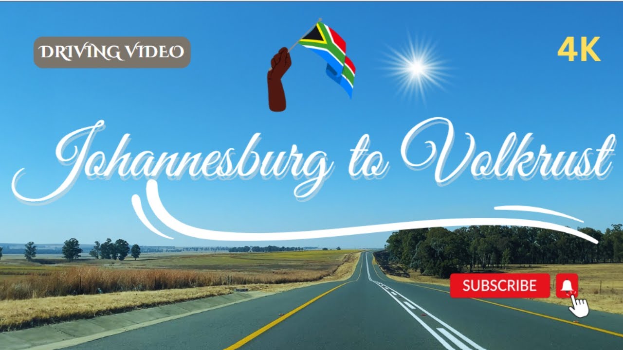 Driving from Johannesburg to Volksrust Mpumalanga | South Africa |