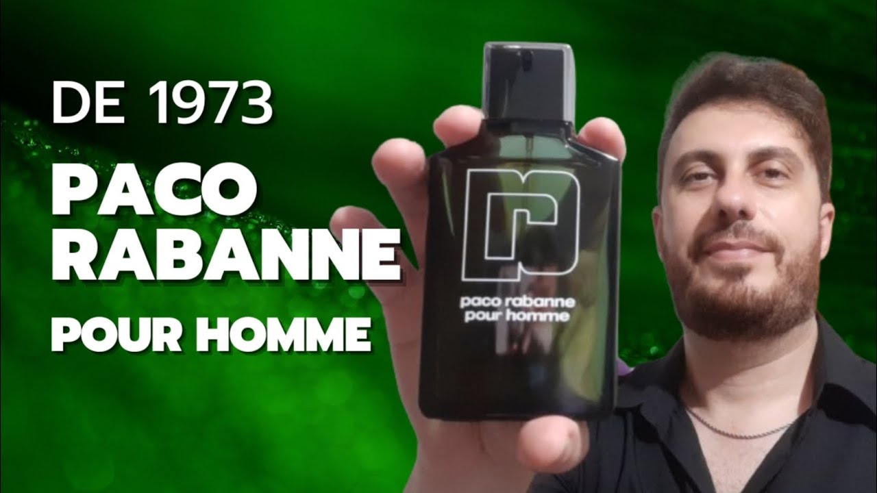 ✅ PACO RABANNE POUR HOMME - Clássico de 1973! #pacorabanne #fragrance