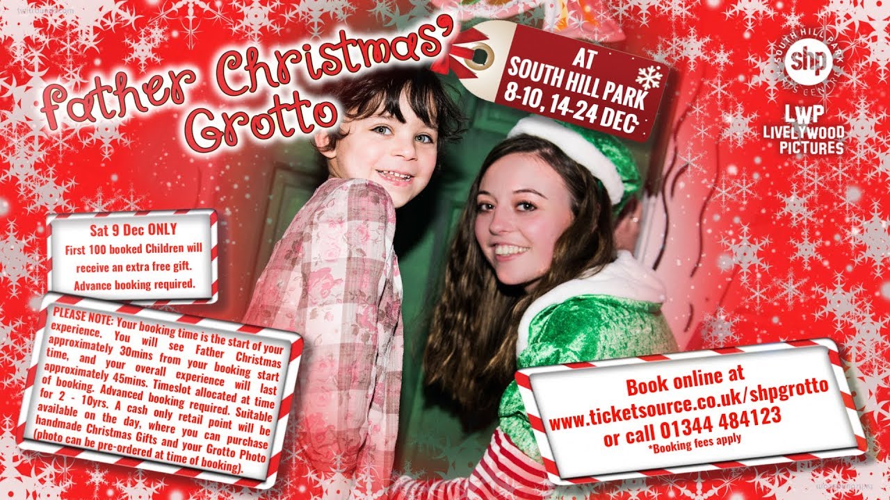 Father Christmas' Grotto at South Hill Park 2017 - Promo