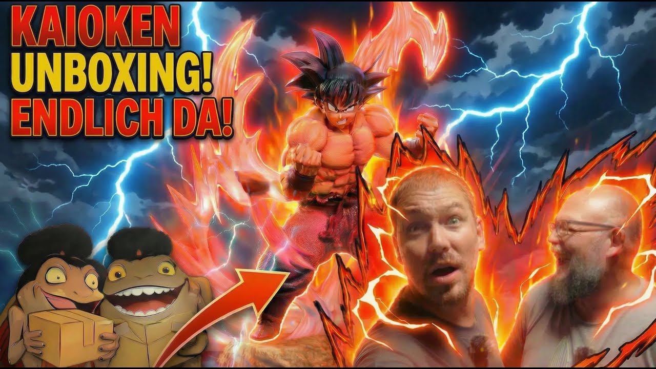 Diese Kaioken Son Goku Statue ist BRUTAL! 😱 | MM Studio Unboxing