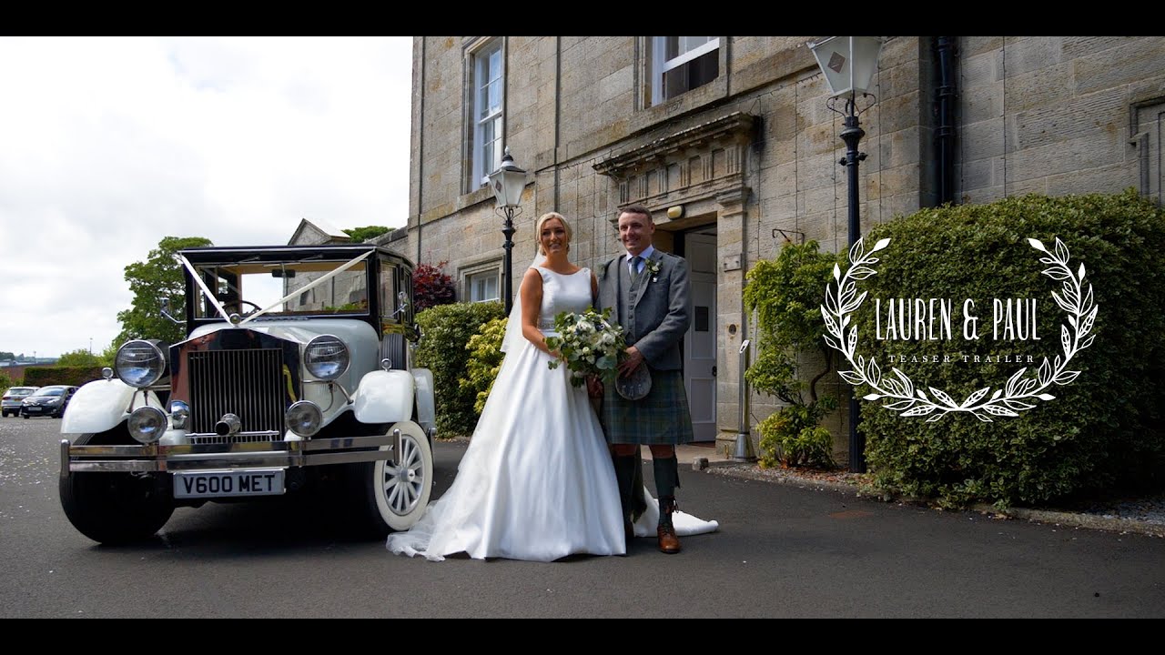 Beautiful Country House Wedding at Strathaven Hotel - Lauren & Paul