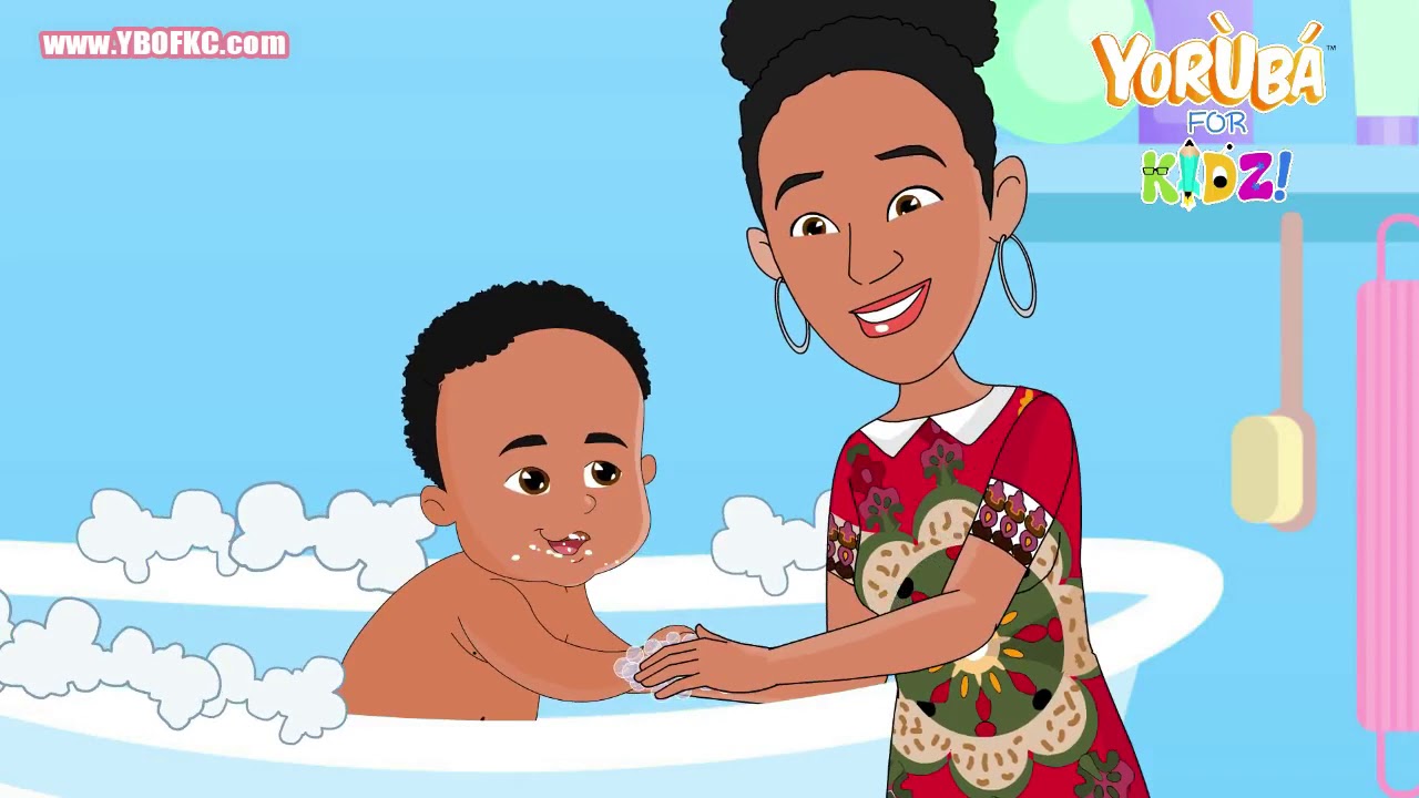 YORUBA GETTING READY SONG! |  Wash, Brush, Dress | YORUBA FOR KIDZ | Bayii