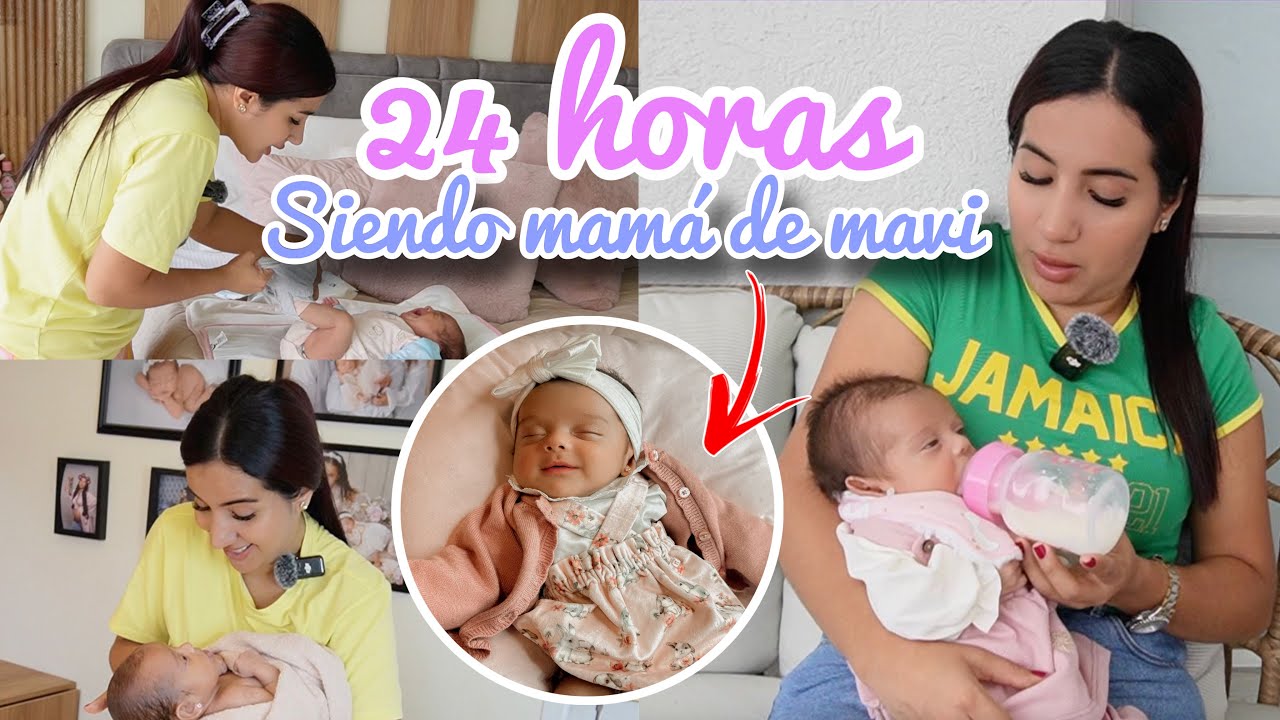 👩🏻‍🍼24 Horas siendo mamá de mavi 🤯*Kelly Muñoz*