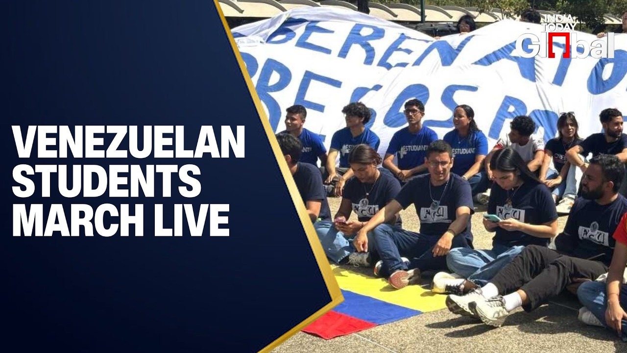 LIVE: Venezuelan Students March in Caracas for Youth Day