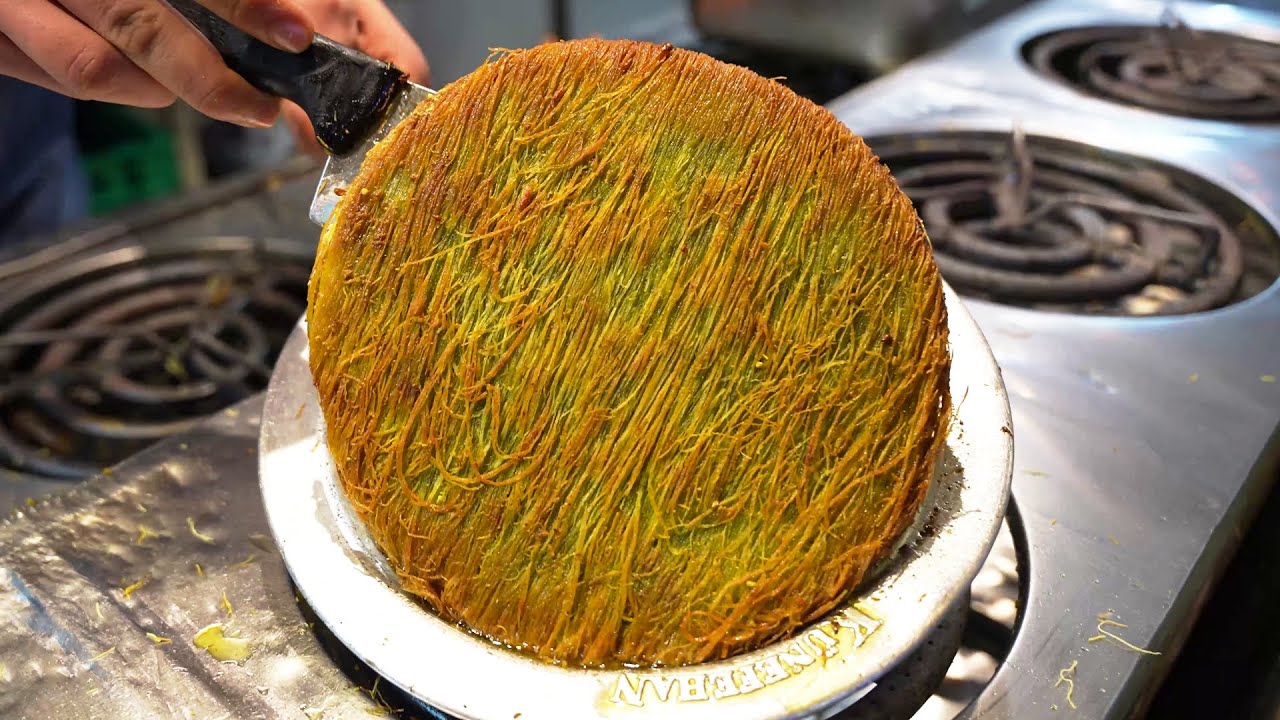 Turkish Künefe and Palestinian Knafeh Which one is your favorite? | Middle Eastern Desserts