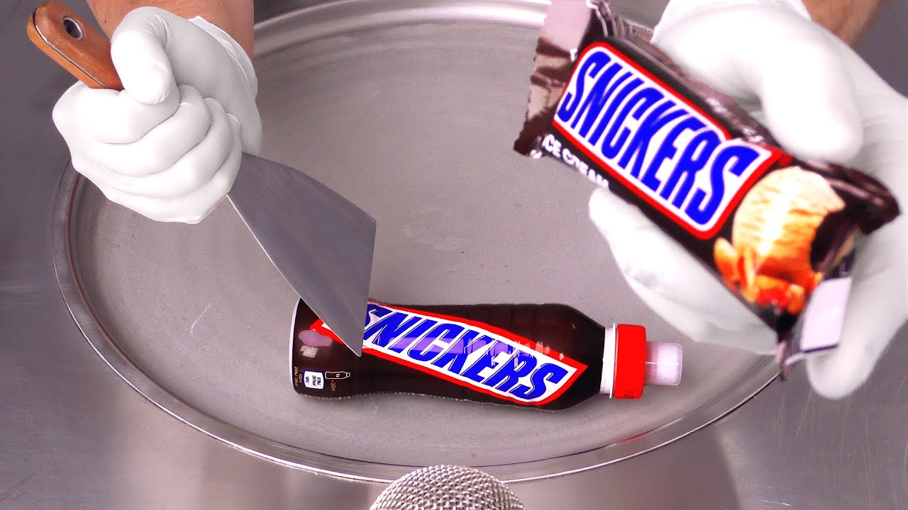 Snickers - Ice Cream Rolls | ASMR