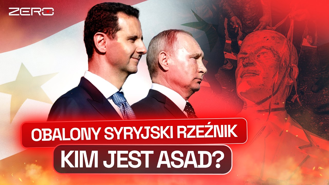 BASZAR AL-ASAD W MOSKWIE. SYRYJCZYCY PLĄDRUJĄ JEGO PAŁACE. HISTORIA DYKTATORA