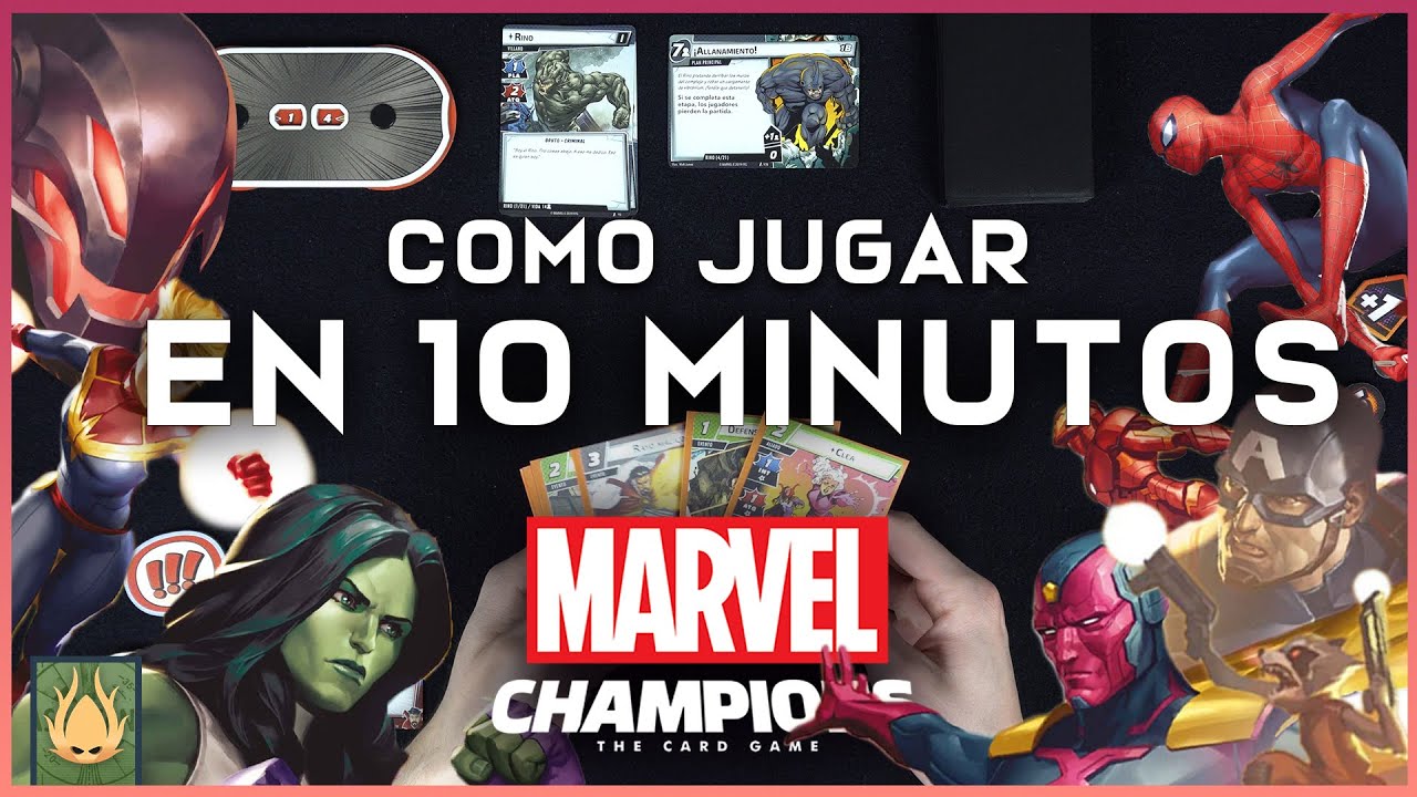 Como Jugar a MARVEL CHAMPIONS (En 10 Minutos) | Tutorial
