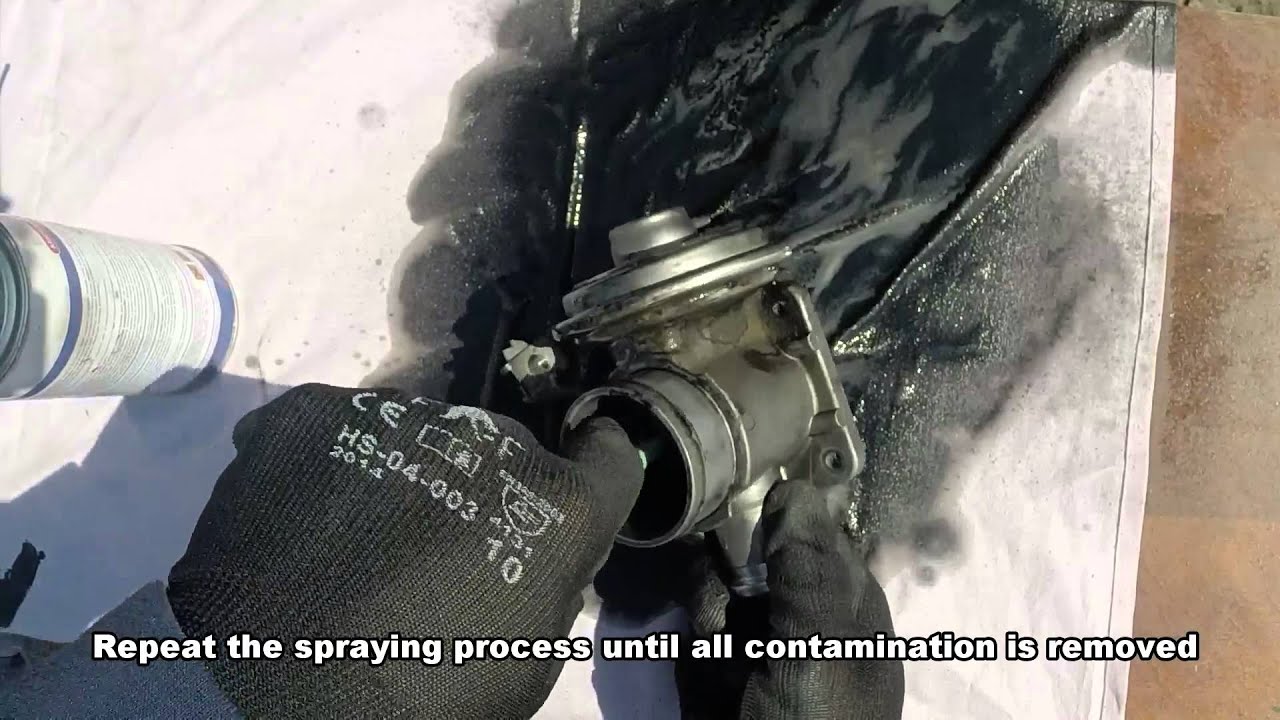 How to clean EGR valve BMW e46