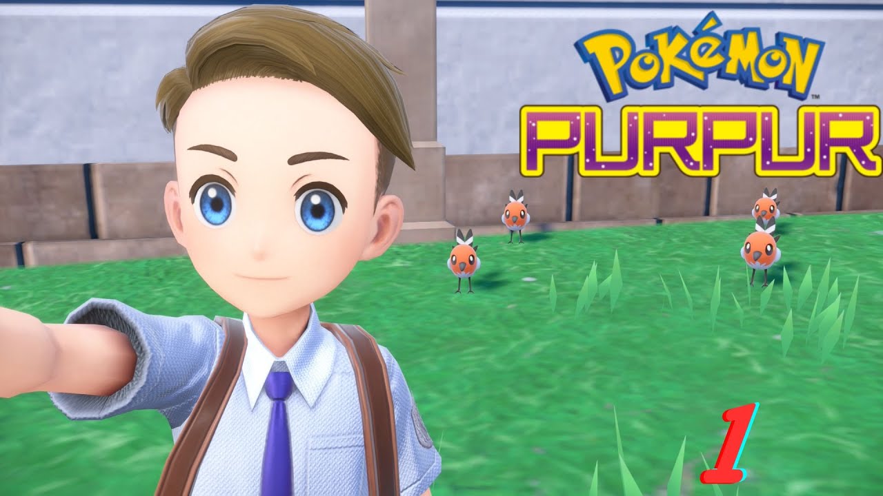 Let´s Play Pokemon Purpur Switch 2 #1 - Willkommen in Paldea