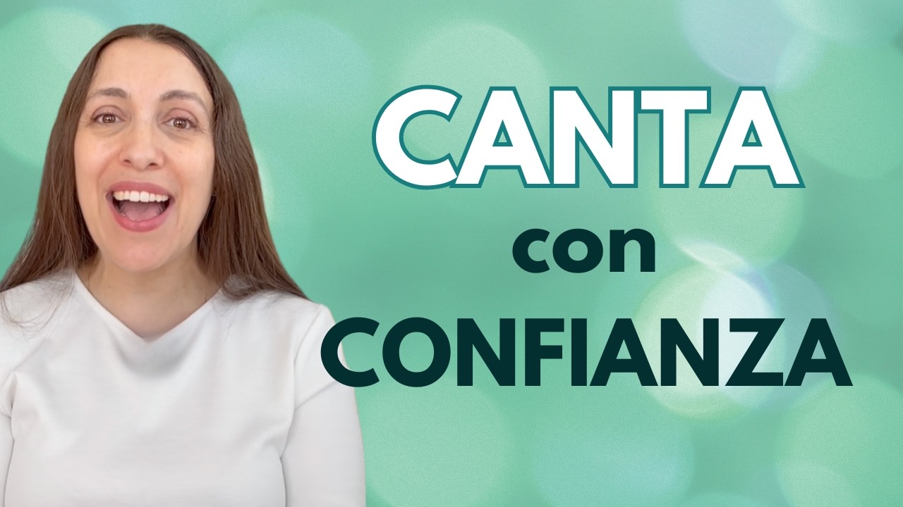 Canta con confianza y serenidad. Afirmaciones para tu bienestar