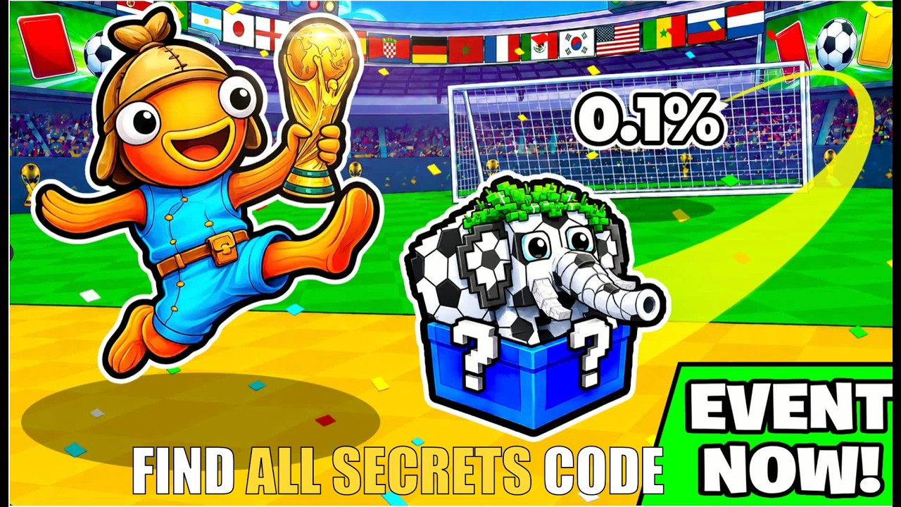KICK A LUCKY ROT MAP FORTNITE CREATIVE - ALL SECRETS CODES (CODE WORLD CUP EVENT)