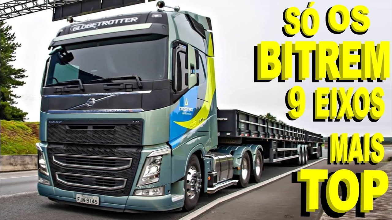 Só os Bitrem 9 eixos Qualificados